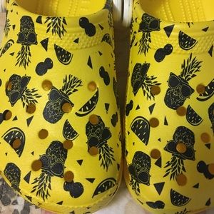 pineapple crocs